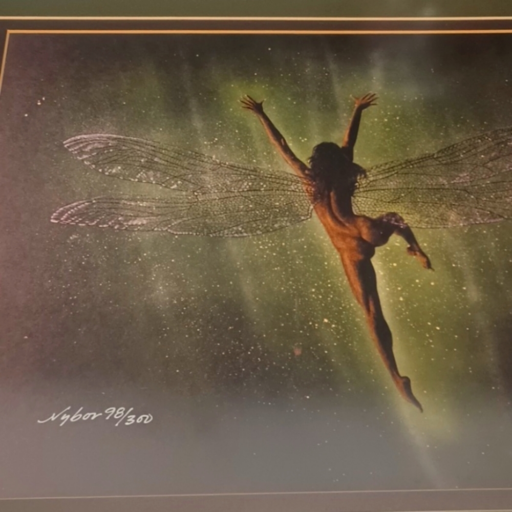 90s Nybor Faerie Dragonfly Woman - Limited Edition